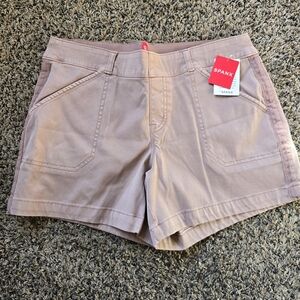 SPANX Blush High-Waist Utility Shorts